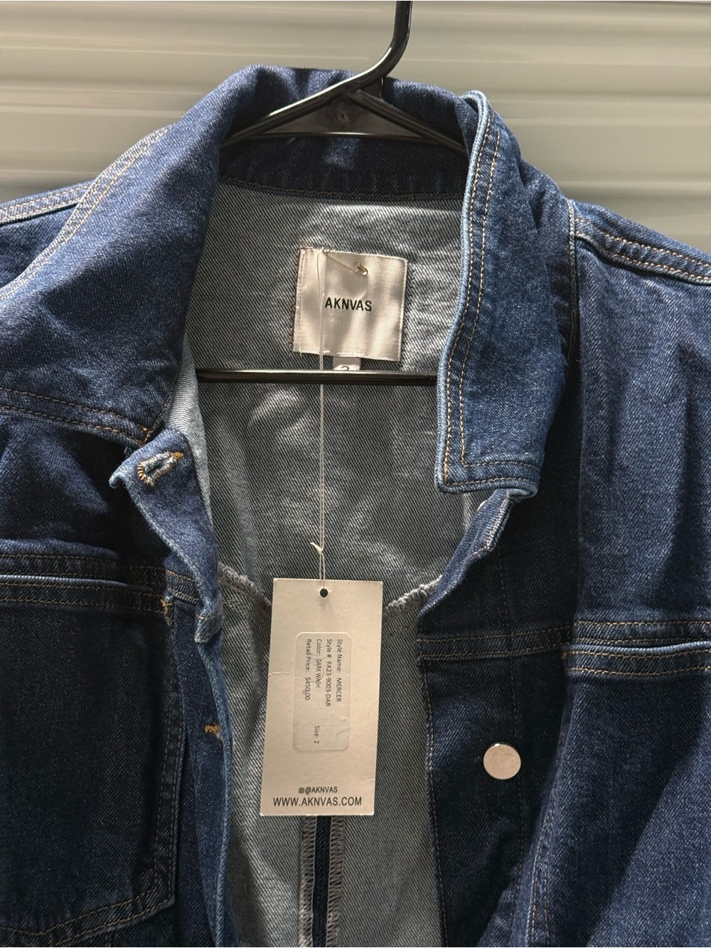 Aknvas Mercer Jean Jacket - Picture 5 of 6